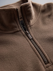 The Set 3 Pack Half Zip Micro Fleeces Black/Brown - Image 5 of 6