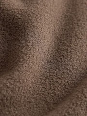 The Set 3 Pack Half Zip Micro Fleeces Black/Brown - Image 6 of 6