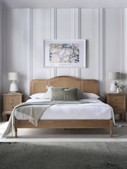 Time 4 Sleep Oak Signature French Rattan Bed Frame - Image 1 of 4