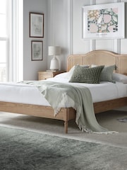 Time 4 Sleep Oak Signature French Rattan Bed Frame - Image 2 of 4
