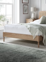 Time 4 Sleep Oak Signature French Rattan Bed Frame - Image 4 of 4