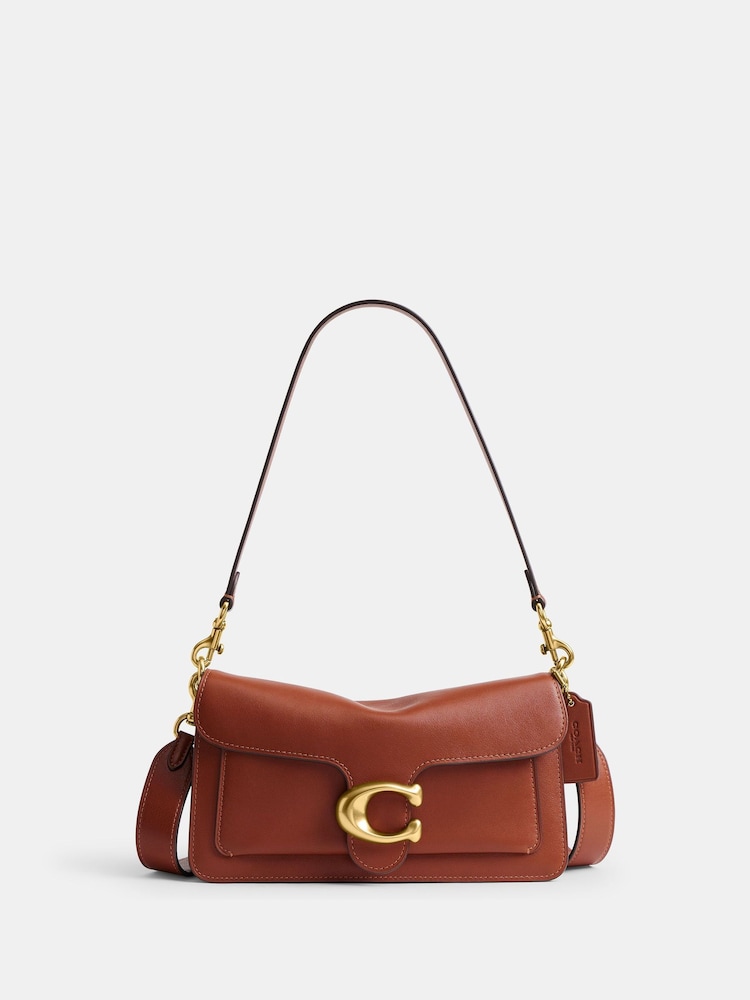 COACH Brown Tabby 26 Shoulder Bag In Soft Grain Leather - Image 1 of 11