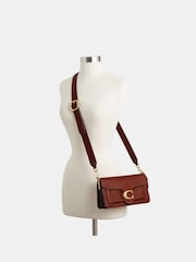 COACH Brown Tabby 26 Shoulder Bag In Soft Grain Leather - Image 10 of 11