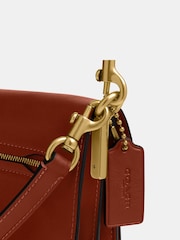 COACH Brown Tabby 26 Shoulder Bag In Soft Grain Leather - Image 11 of 11