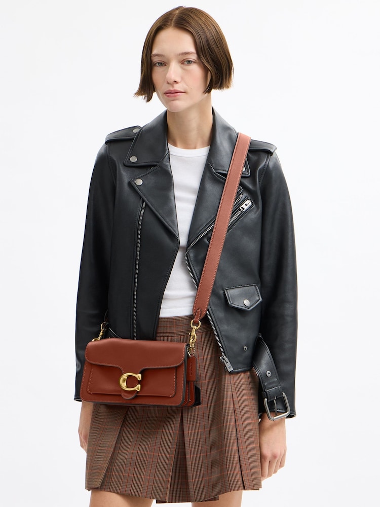 COACH Brown Tabby 26 Shoulder Bag In Soft Grain Leather - Image 2 of 11