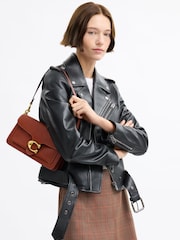 COACH Brown Tabby 26 Shoulder Bag In Soft Grain Leather - Image 4 of 11