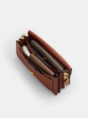 COACH Brown Tabby 26 Shoulder Bag In Soft Grain Leather - Image 7 of 11