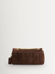 COACH Brown Soft Quilted Suede Tabby 26 Shoulder Bag - Image 5 of 8