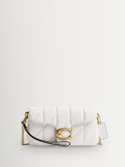 COACH Chalk Quilted Leather Tabby 19 Chain Cross-Body Bag - Image 1 of 9