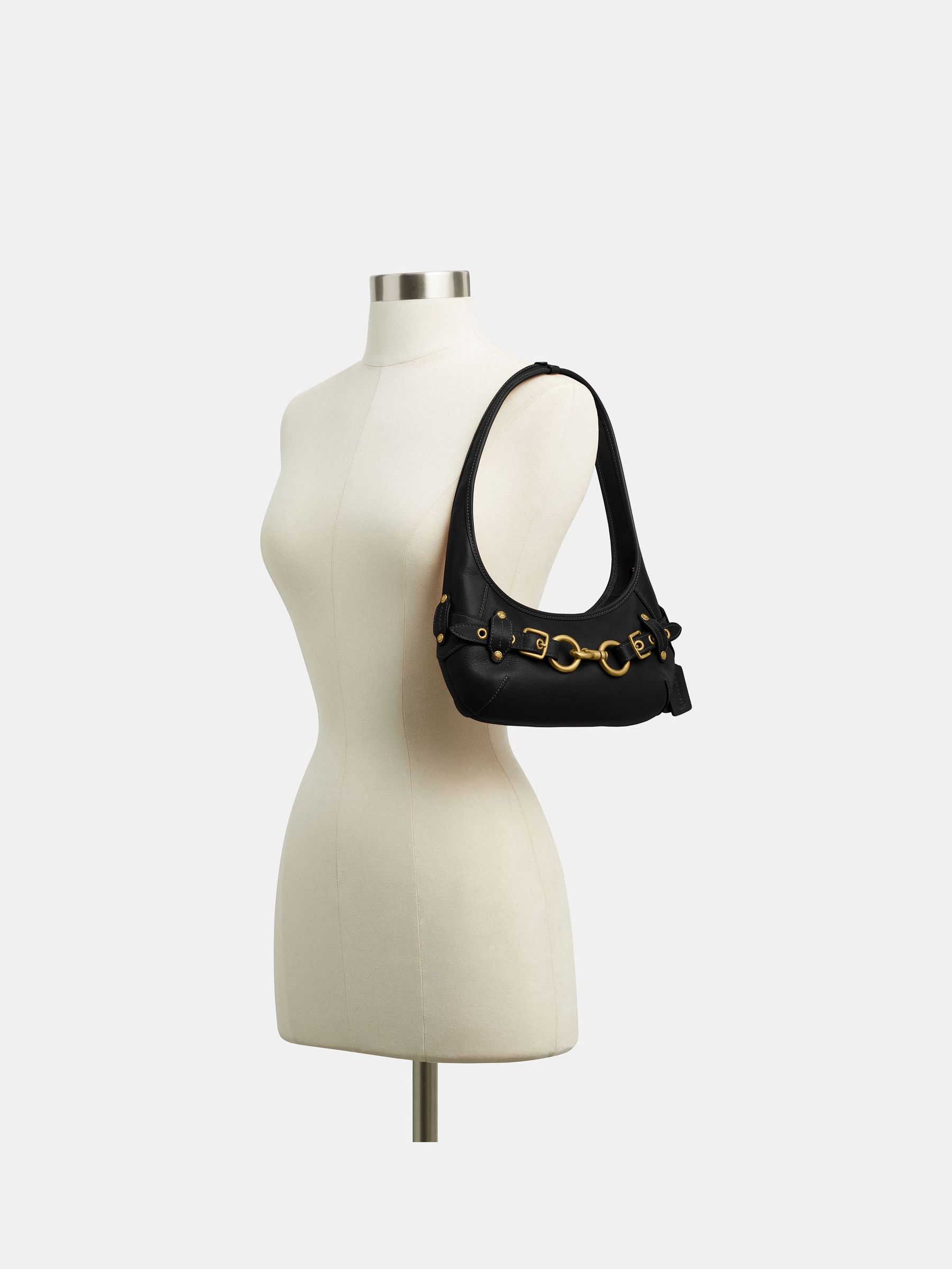 Buy COACH Black Belted Ergo Shoulder Bag 26 from Next Norway