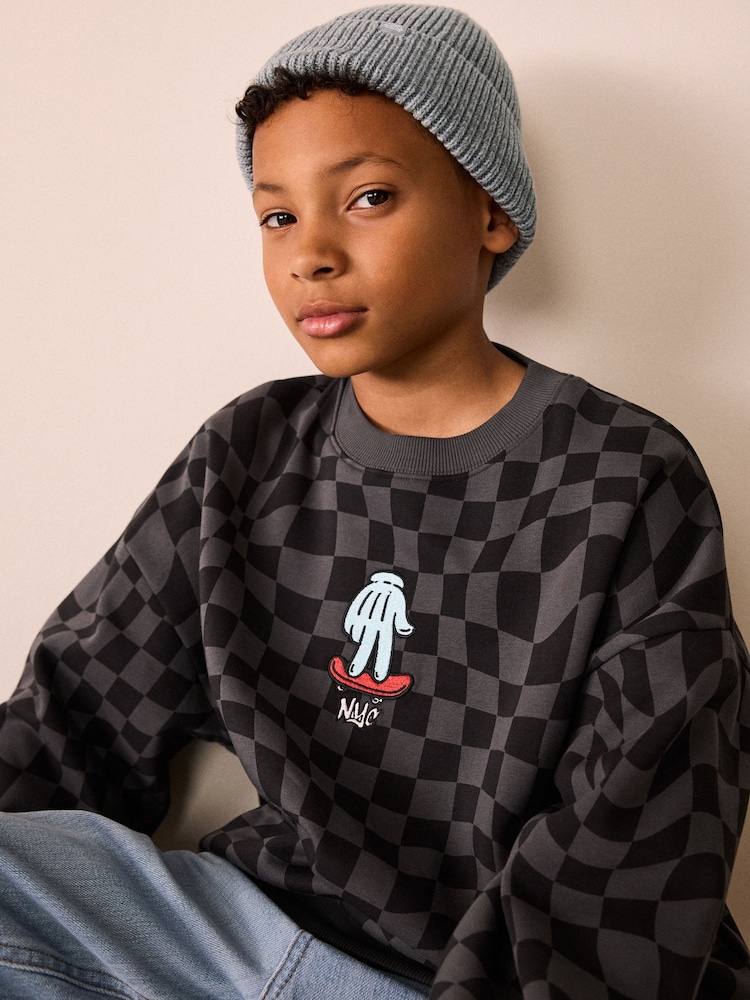 Grey Knitted Beanie Hat (1-16yrs) - Image 1 of 5