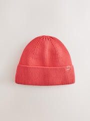 Orange Knitted Beanie Hat (1-16yrs) - Image 1 of 3