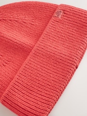 Orange Knitted Beanie Hat (1-16yrs) - Image 2 of 3