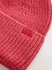 Red Knitted Beanie Hat (1-16yrs) - Image 5 of 5