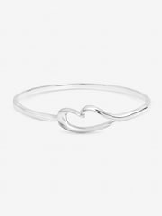 Inicio Tone Polished Heart Bangle - Poklon Torbica - Slika 1 od 1