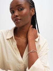 Inicio Tone Polished Heart Bangle - Estuche de regalo - Imagen 2 de 3