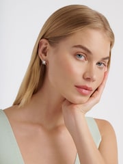 银色 - Ted Baker Plated ROLO Classic Colour Enamel Roll Huggie Earrings - 图片5 / 5