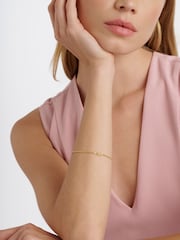 Ted Baker Gold Tone/Plain Metal BRIDGET Mini Bow Adjustable Bracelet - Image 5 of 5