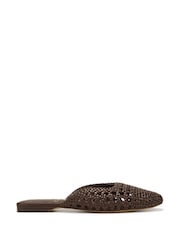 Sam Edelman Brown Nola Regular Fit Mules - Image 1 of 7