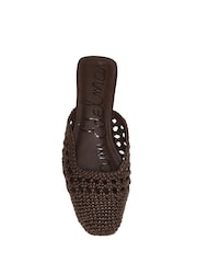 Sam Edelman Brown Nola Regular Fit Mules - Image 5 of 7