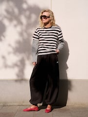 self. Wide Hareem Trousers - Image 2 de 8