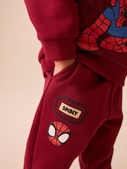 紅色 - Spidey Crew Neck Sweat and Jogger Set (9mths-8yrs) - 圖片 4/4