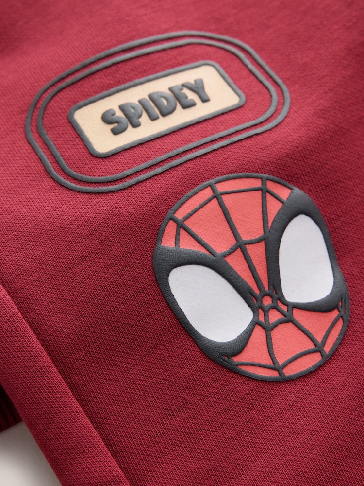 Red Spidey Crew Neck Sweat and Jogger Set (9mths-8yrs) - Image 9 of 9
