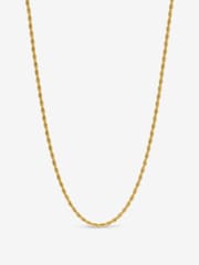 Inicio Gold Waterproof Twist Rope Necklace Gift Pouch - Image 1 of 1
