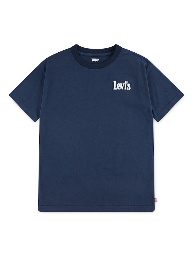 Levi's Blue Classic Clean Short Sleeve T-Shirt - Image 1 of 1 Levi's Blue Classic Clean Short Sleeve T-Shirt - Image 1 of 1