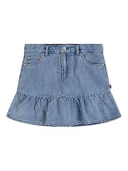 Levi's Denim Flounce шалбары - 6суретінің 4 суреті