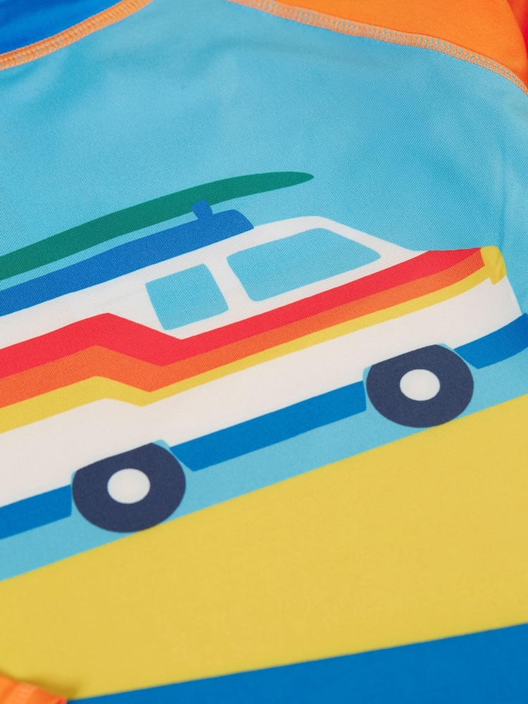 Frugi Sunsafe Rash Blue Vest - Image 4 of 4