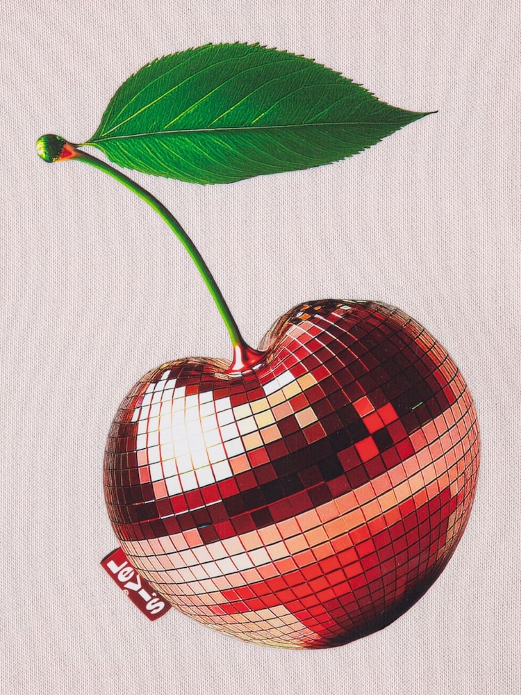 Levi's Pink Disco Cherry Pullover Hoodie - Image 3 of 3