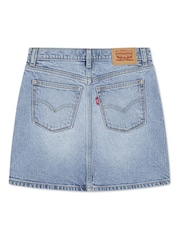 Levi's® Blue Icon Denim Mini Skirt - Image 3 of 5