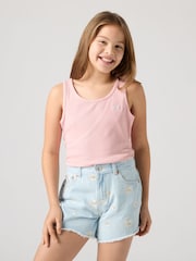 Levi's Pink Meet and Greet Ribbed Tank Top - Image 4 of 7