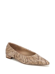 Sam Edelman Essex Snake Print Pointed Toe Shoes - صورة 3 من 7