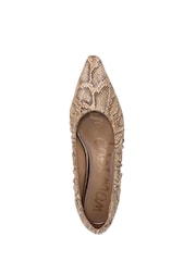 Sam Edelman Essex Snake Print Pointed Toe Shoes - صورة 5 من 7