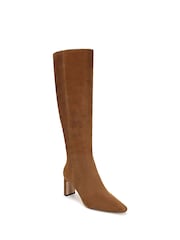 Sam Edelman Brown Sylvia Tan Suede Wide Fit Knee High Boots - Image 3 of 7