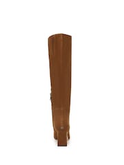Sam Edelman Brown Sylvia Tan Suede Wide Fit Knee High Boots - Image 5 of 7