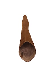 Sam Edelman Brown Sylvia Tan Suede Wide Fit Knee High Boots - Image 6 of 7