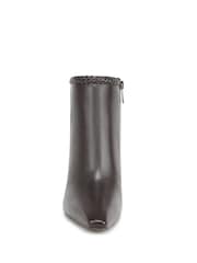 Sam Edelman Brown Saige Weave Regular Fit Ankle Boots - Image 4 of 7