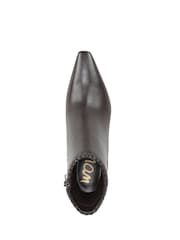 Sam Edelman Brown Saige Weave Regular Fit Ankle Boots - Image 6 of 7