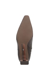 Sam Edelman Brown Saige Weave Regular Fit Ankle Boots - Image 7 of 7
