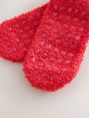 Red Pudding Christmas Cosy Socks - Image 4 of 4