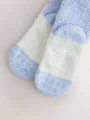 Purple Snowman Christmas Cosy Socks - Image 5 of 5
