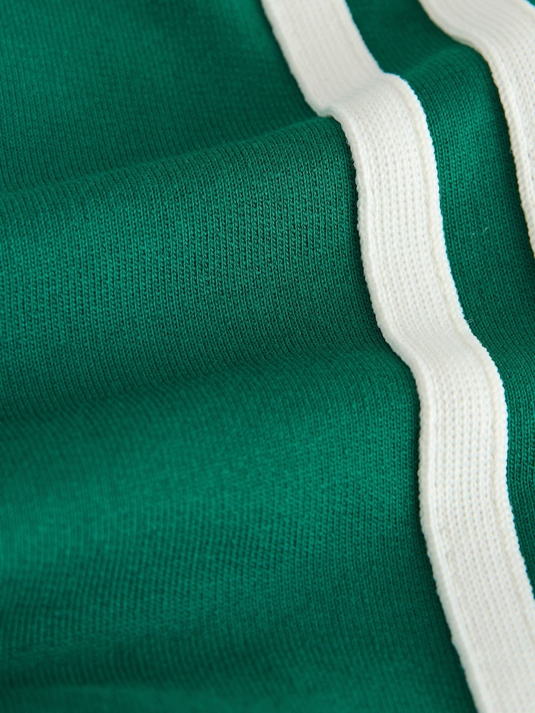 Зеленый - Трикотажные шорты в полоску (3mths-7yrs) - Изображение 10 10