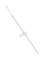 Karen Millen Silver Tone Modern Pearl Bracelet - Image 4 of 5