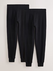 Black Thermal Leggings 2 Pack - Image 1 of 9
