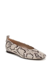 Naturalizer Carla Regular Fit Ballet Flats Natural Shoes - Image 3 of 7