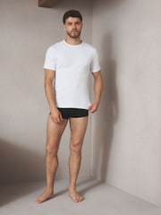 White Short Sleeve Thermal Tops 2 Pack - Image 2 of 7
