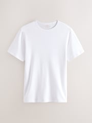 White Short Sleeve Thermal Tops 2 Pack - Image 5 of 7